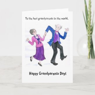 Grandparents Day Greeting Card card