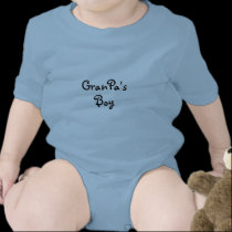 GrandPa's Boy Baby T Shirt
