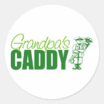 Grandpa's Caddy Stickers