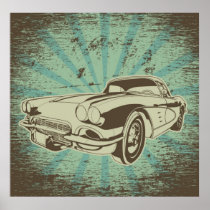 Grandpa's Car Print