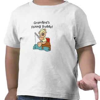 Grandpa's Fishing Buddy shirt