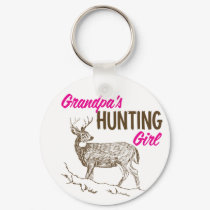 Grandpa's Hunting Girl keychains by FishNHuntObsessions Grandpa's Hunting Girl keychains