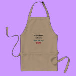 Grandpa's Kitchen - apron - Customized