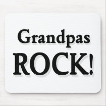 Grandpas ROCK! mousepads
