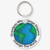 Grandpas That Change Diapers... Key Chains keychains by New_Grandpa_TShirts Grandpas That Change Diapers... Key Chains keychains