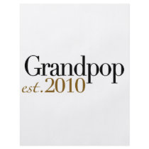 Grandpop Est 2010 Custom Flyer