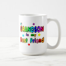 Grandson Best Friend Coffee Mugs