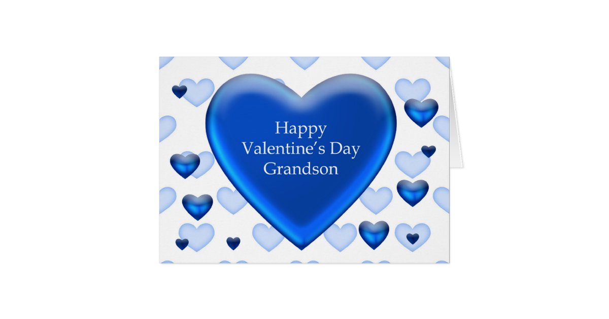 grandson-blue-heart-valentine-card-zazzle