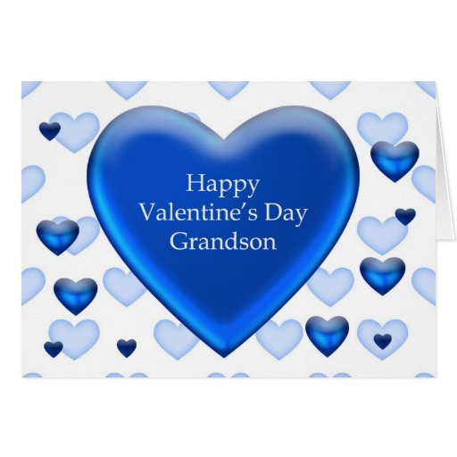 grandson-blue-heart-valentine-greeting-card-zazzle