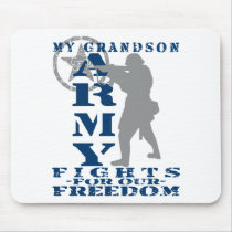 Grandson Fights Freedom - ARMY Mouse Mats