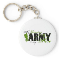 Grandson Hero 3 - ARMY Keychain
