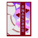 Grandson - I Love You More Than U Love Baseball Card