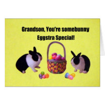 Grandson, You're somebunny eggstra special! Cards
