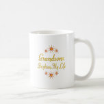 Grandsons Brighten My Life Mug