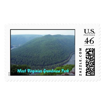 Grandview1, West Virginias Grandview Park Stamps by paulvs