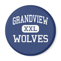 Grandview - Wolves - High School - Aurora Colorado magnets