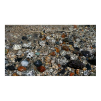Granite Pebbles in Tenaya Lake Print