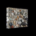 Granite Pebbles in Tenaya Lake Wrapped Canvas Canvas Print