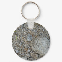 Granite Stones Gray Key Chain keychains by Nishna Granite Stones Gray Key Chain keychains
