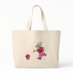 Grannies bowling league tote bag