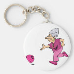 Grannies bowling league keychain