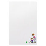 Granny &amp; Boy Bowling Stationery