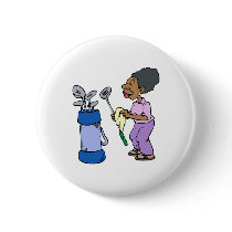Granny Golfer buttons by shopaholicchick Granny Golfer buttons