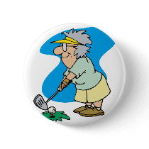 Granny Golfer buttons by shopaholicchick Granny Golfer buttons
