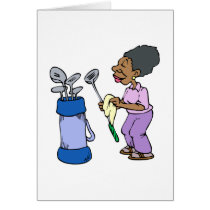 Granny Golfer cards