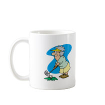 Granny Golfer mugs by shopaholicchick Granny Golfer mugs