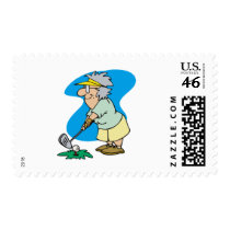 Granny Golfer postage by shopaholicchick Granny Golfer postage