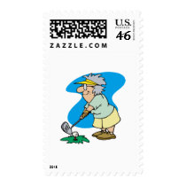 Granny Golfer postage by shopaholicchick Granny Golfer postage