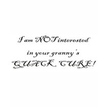 Granny Quack Cure t-shirts by Songblaze Granny Quack Cure t-shirts