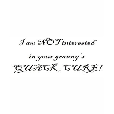 Granny Quack Cure T Shirt by Songblaze