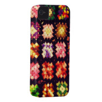 Granny Square iPhone Case Case-mate Iphone 4 Case