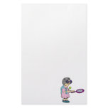 Granny Tennis Custom Stationery