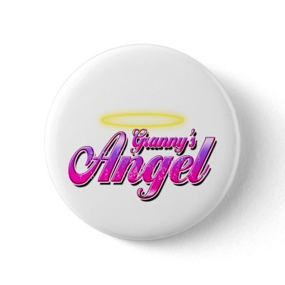 Granny's Angel Button by thamagikal1