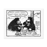 granola bears post card