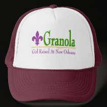 Granola, Girl Raised At NOLa hats