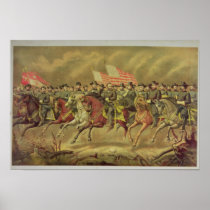 Grant and his Officers Print