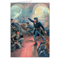Grant Captures Mexico City 1860 Card