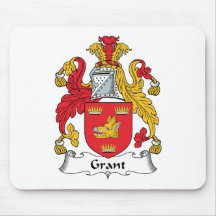 Grant Family Crest Mouse Pad