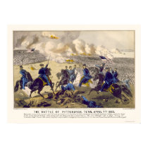 Grant Leading a Charge by Currier and Ives 1862 posters