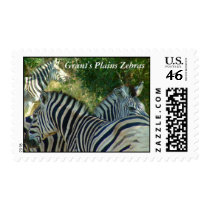Grant's Plains Zebras postage