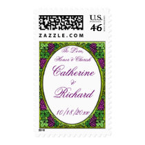 Grape Delight Wedding postage by SweetRascal Grape Delight Wedding postage