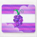Grape emotes mousepad