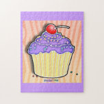 Grape Frosted Cupcake Puzzle