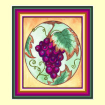 Grape Harvest Print posters