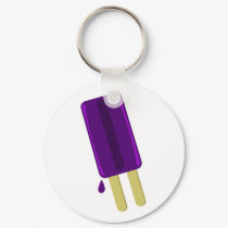 GRAPE ICE POP keychain