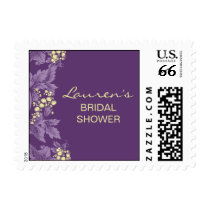 Grape Leaves Custom Postage